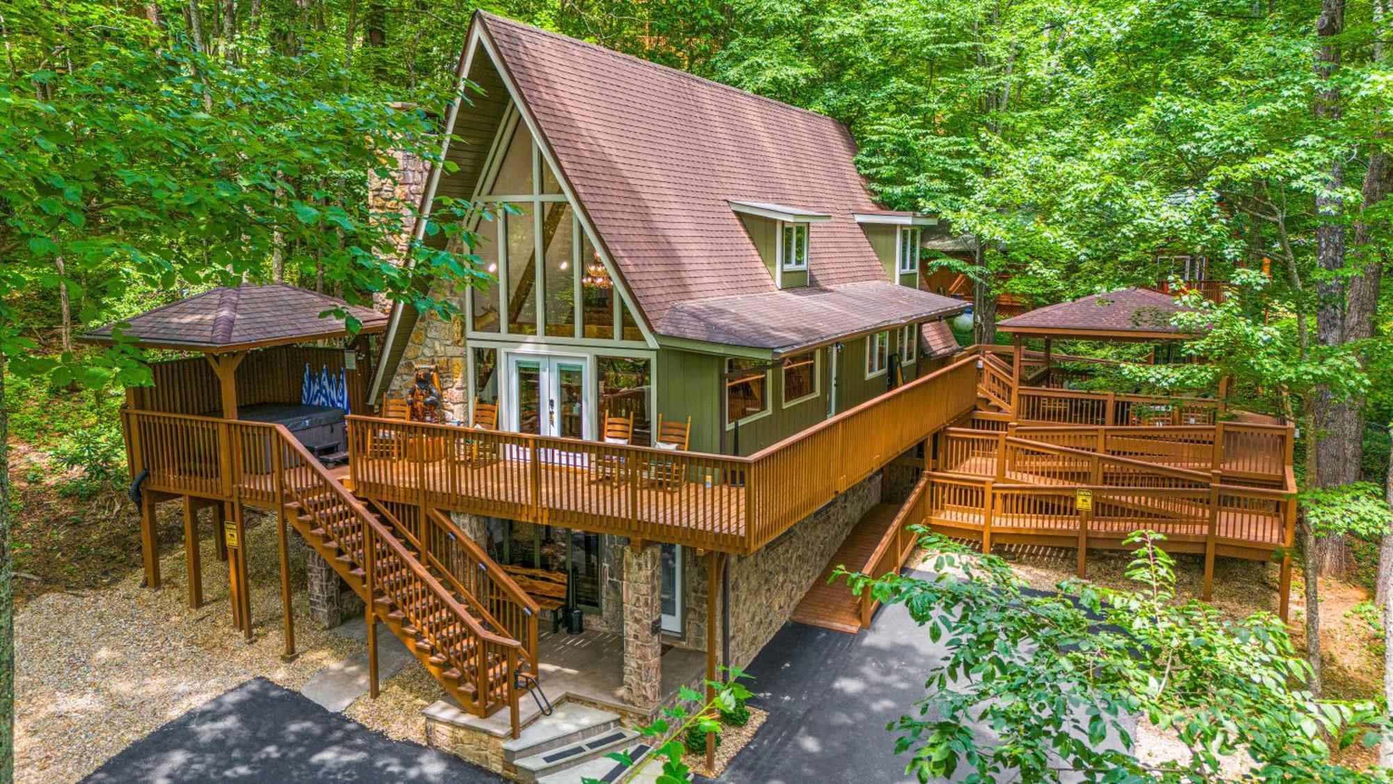 1Mile Downtown, Handicap Ramp, Hot Tub, Game Room Gatlinburg Dış mekan fotoğraf